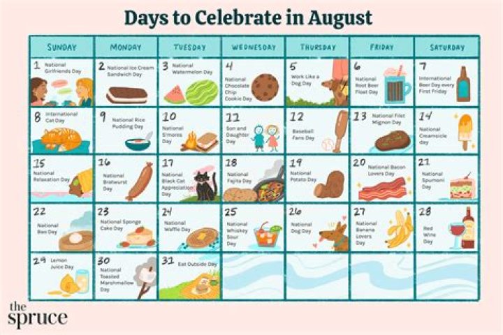 What day is August 4th