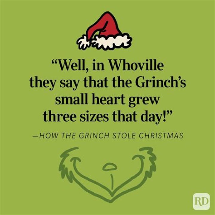 What does a Grinch say