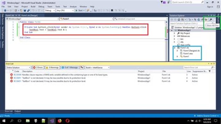 What does = mean in VB